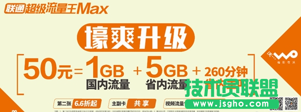 聯通超級流量王MAX套餐怎么樣?套餐資費詳情 三聯