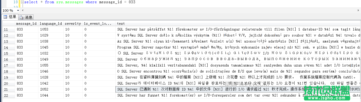 SQL Server 磁盤(pán)請(qǐng)求超時(shí)的833錯(cuò)誤怎么解決 三聯(lián)