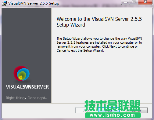 Windows下使用VisualSVN Server搭建SVN服務(wù)器