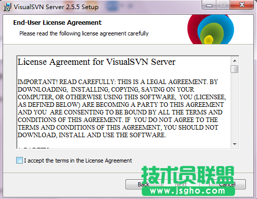 Windows下使用VisualSVN Server搭建SVN服務(wù)器
