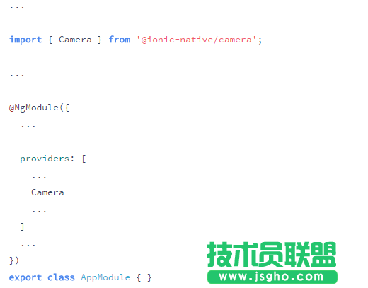 Ionic項目中Native Camera如何使用