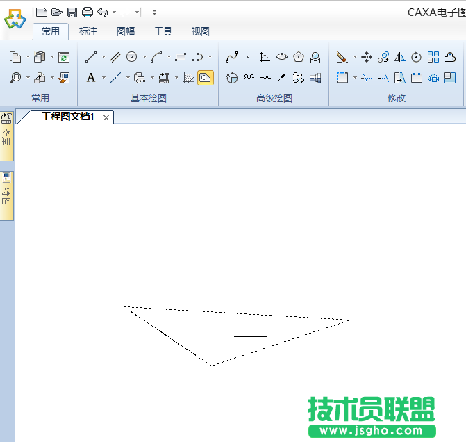 CAXA怎么使用填充命令填充圖形