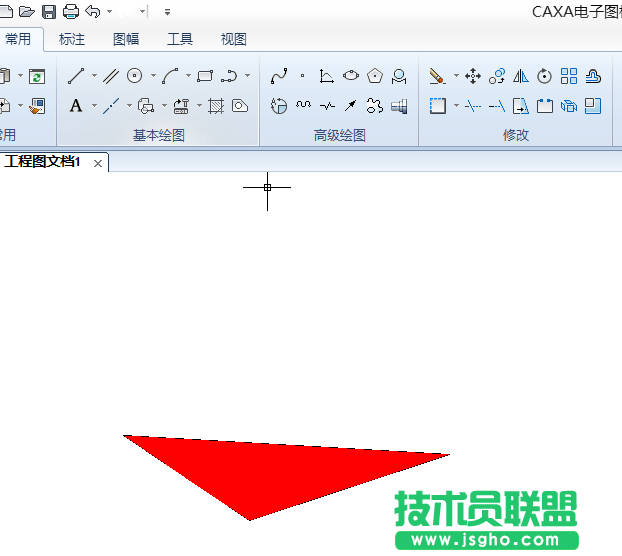 CAXA怎么使用填充命令填充圖形