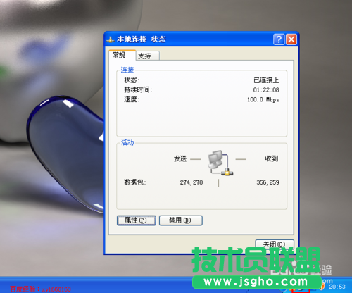 查看雨林木風(fēng)xp最新系統(tǒng)的ip地址(3)