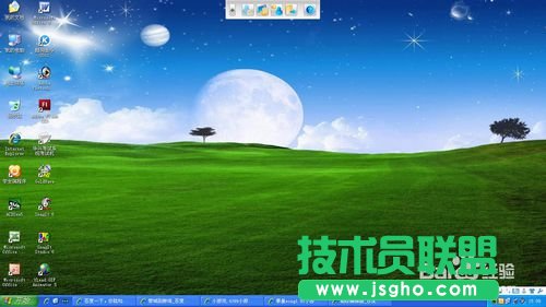 新蘿卜家園winXP系統快速更換壁紙操作技巧