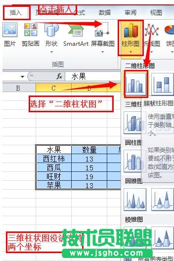 如何在ppt幻燈片中制作混合圖表
