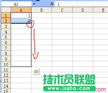excel怎么進行序列填充