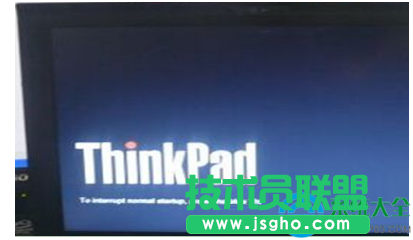 win7開機卡在開機Thinkpad LOGO畫面怎么辦   三聯