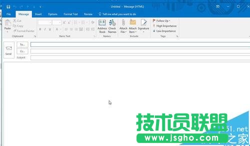 outlook2013郵件中怎么刪除回車符號? 三聯
