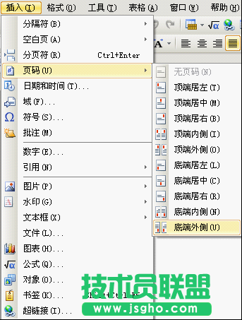 WPS文字怎樣便捷插入頁碼  三聯