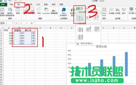 excel中如何添加次坐標軸 三聯