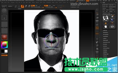 ZBrush背景圖不能縮放怎么使用參考圖設置大小?   三聯