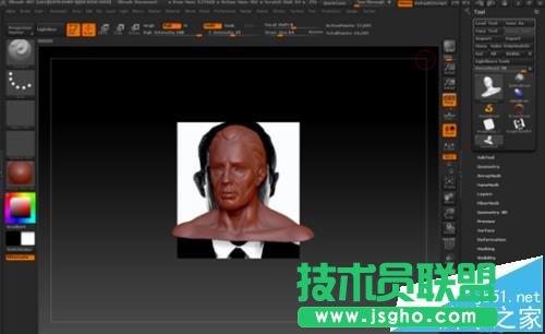 ZBrush背景圖不能縮放怎么使用參考圖設置大小?