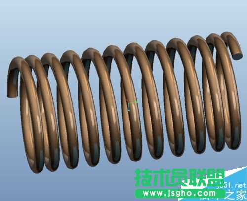 proe5.0怎么繪制可變螺距的彈簧繪制技巧?   三聯