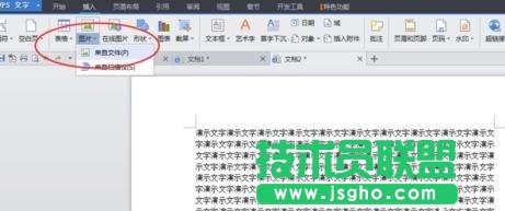 wps文字環(huán)繞圖片效果怎樣設置