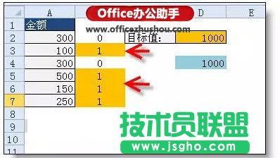 使用規(guī)劃求解來(lái)解決excel自動(dòng)湊數(shù)求和的方法
