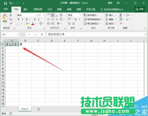 Excel2016一個(gè)單元格怎么分成兩行？Excel2016單元格分行教程
