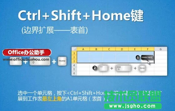 選取單元格區域的13種方法