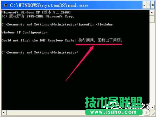 WinXP無法清除DNS緩存怎么解決？
