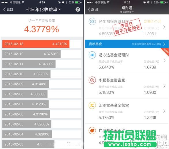 余額寶和理財通選哪個？春節期間存哪個更劃算？  三聯