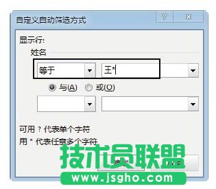 Excel表格中使用通配符篩選文本的方法