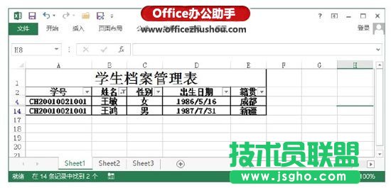 Excel表格中使用通配符篩選文本的方法