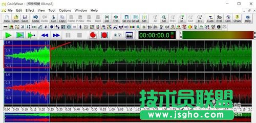 教你GoldWave怎么制作音頻淡入淡出效果的方法