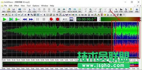 教你GoldWave怎么制作音頻淡入淡出效果的方法
