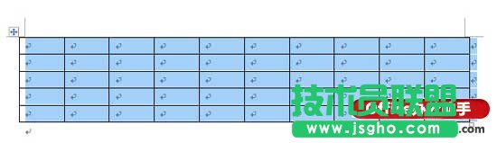 用Word2007制作三線表