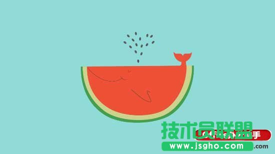 PPT繪制西瓜魚的技巧  三聯
