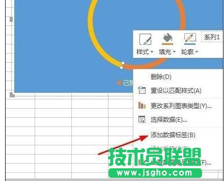 wps表格中如何制作圓環(huán)圖表