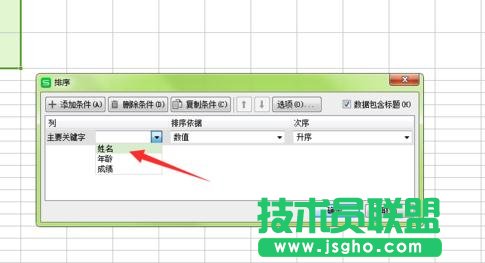 如何在wps表格中設置按姓氏排序