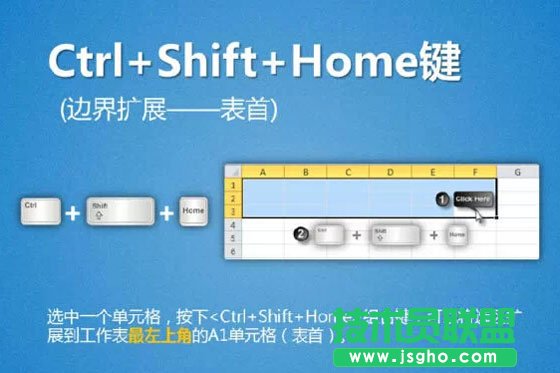 13種選取單元格區域的方法