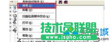 點擊&ldquo;停用&rdquo;