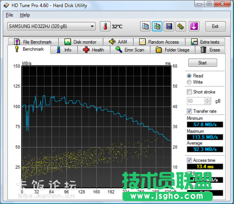HD Tune硬盤檢測工具使用教程 三聯
