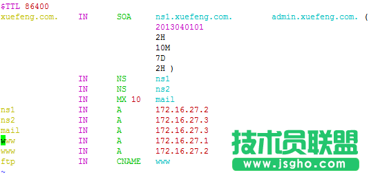 輕松搭建主從DNS