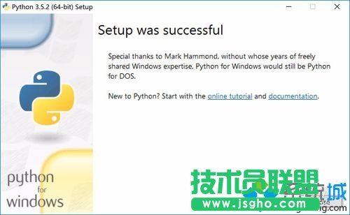 Win10搭建Python 3.5.2開發環境的步驟9