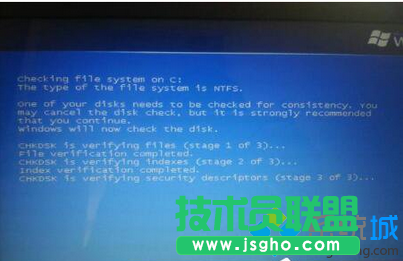 重裝win7系統開機一直卡在自檢界面過不去如何解決 三聯