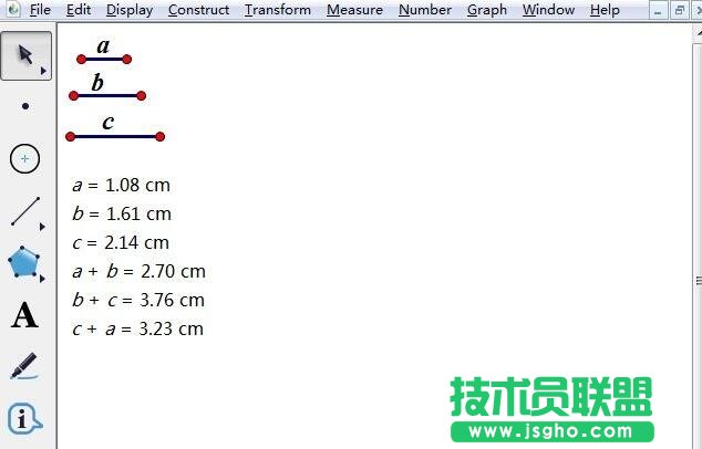 幾何畫板,幾何畫板畫相切的圓,幾何畫板教程