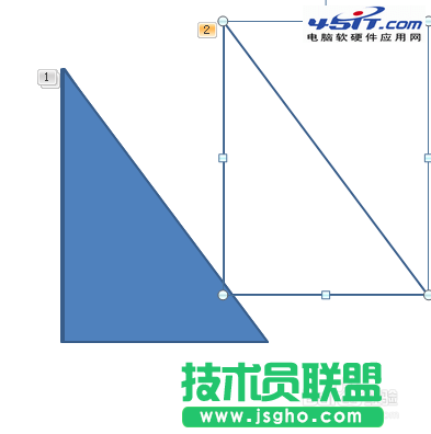 ppt如何畫一個軸對稱圖形的旋轉動畫方法