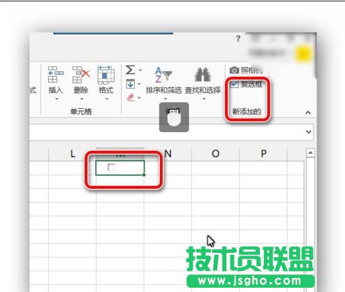 excel 2013怎樣插入復選框