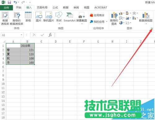 Excel2016怎么創(chuàng)建各種形狀的圖表?