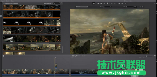 imovie兩個視頻畫中畫制作教程