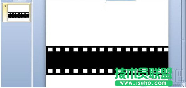 WPS演示怎么制作膠卷循環播放的效果
