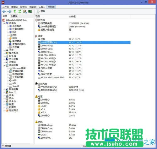 Win8系統(tǒng)如何查看CPU溫度？Win8系統(tǒng)查看CPU溫度的方法