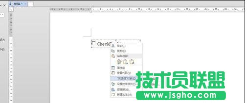word2013中怎樣設(shè)置復(fù)選框與正文對(duì)齊