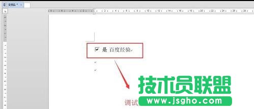 word2013中怎樣設(shè)置復(fù)選框與正文對(duì)齊