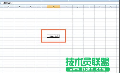 如何在EXCEL表格中使用TODAY函數