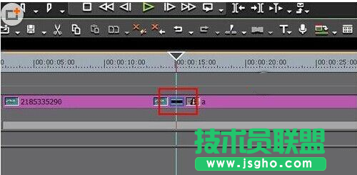 edius設置Alpha轉場特效