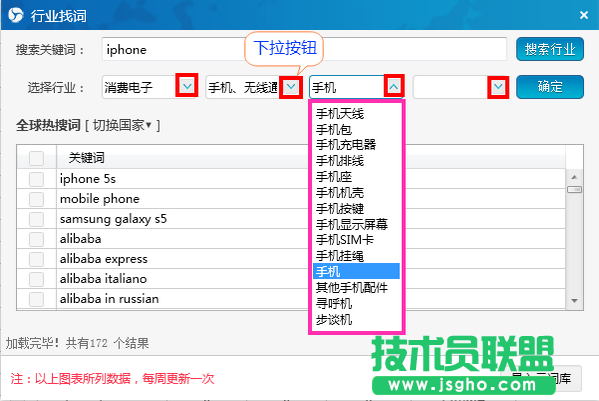 360旺店查找行業熱詞